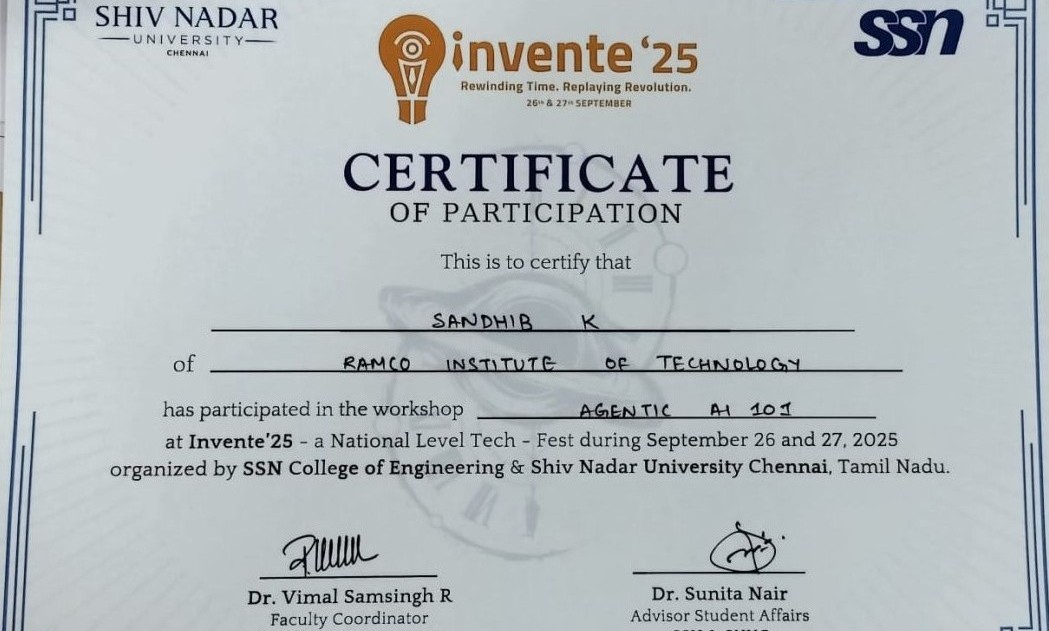 Invente’25 Tech Fest